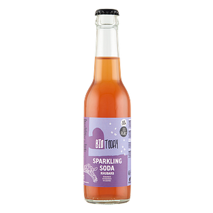 BioToday Sparkling Soda Rabarber 275ML