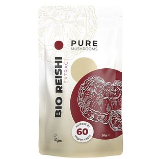 Pure Mushrooms Bio Reishi Capsules 60VCP