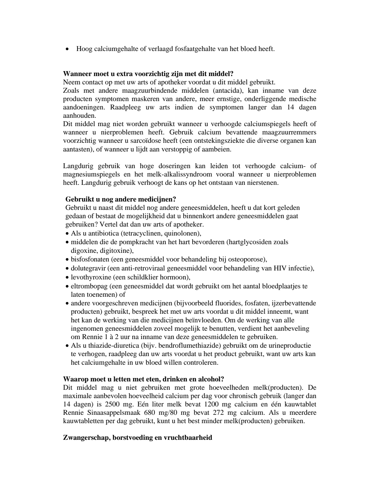 Sinaasappel kauwtabletten bij brandend maagzuur afbeelding van document #2, leaflet