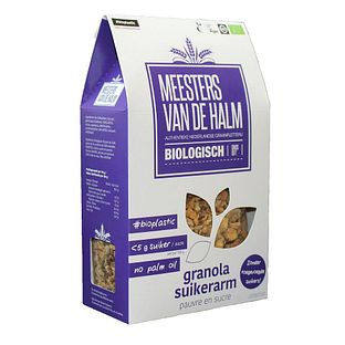 De Halm Granola Suikerarm Biologisch 350GR