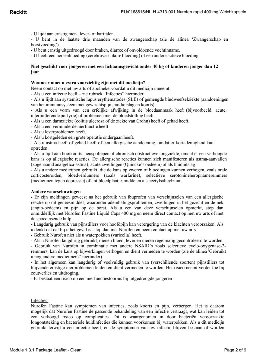 Fastine 400mg Capsules afbeelding van document #2, leaflet