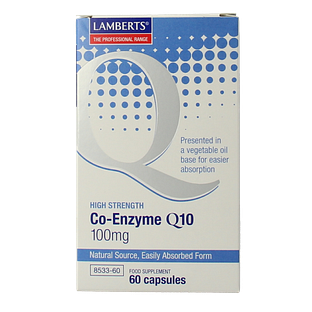 Lamberts Co-Enzym Q10 100mg Capsules 60CP Lamberts Co-Enzym Q10 100mg Capsules 60CP
