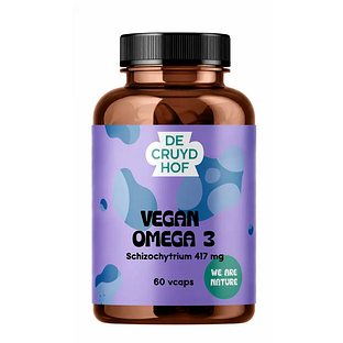 Cruydhof Vegan Omega 3 Capsules 60VCP