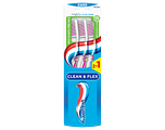 Aquafresh Clean & Flex Tandenborstel Hard - 2+1 gratis in 100% plasticvrije verpakking 3ST