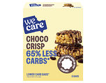 WeCare Low Carb Choco Crisp Bars 150GR
