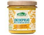 Allos Linzenspread Gele Linzen Curry 140GR