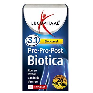 Lucovitaal Pre-, Pro & Post Biotica Capsules 30CP
