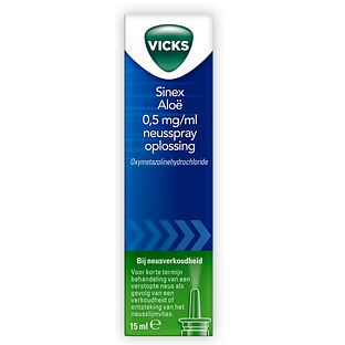 Vicks Sinex Aloe Neusspray 15ML