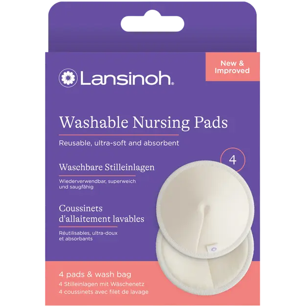 Lansinoh Wasbare Zoogkompressen