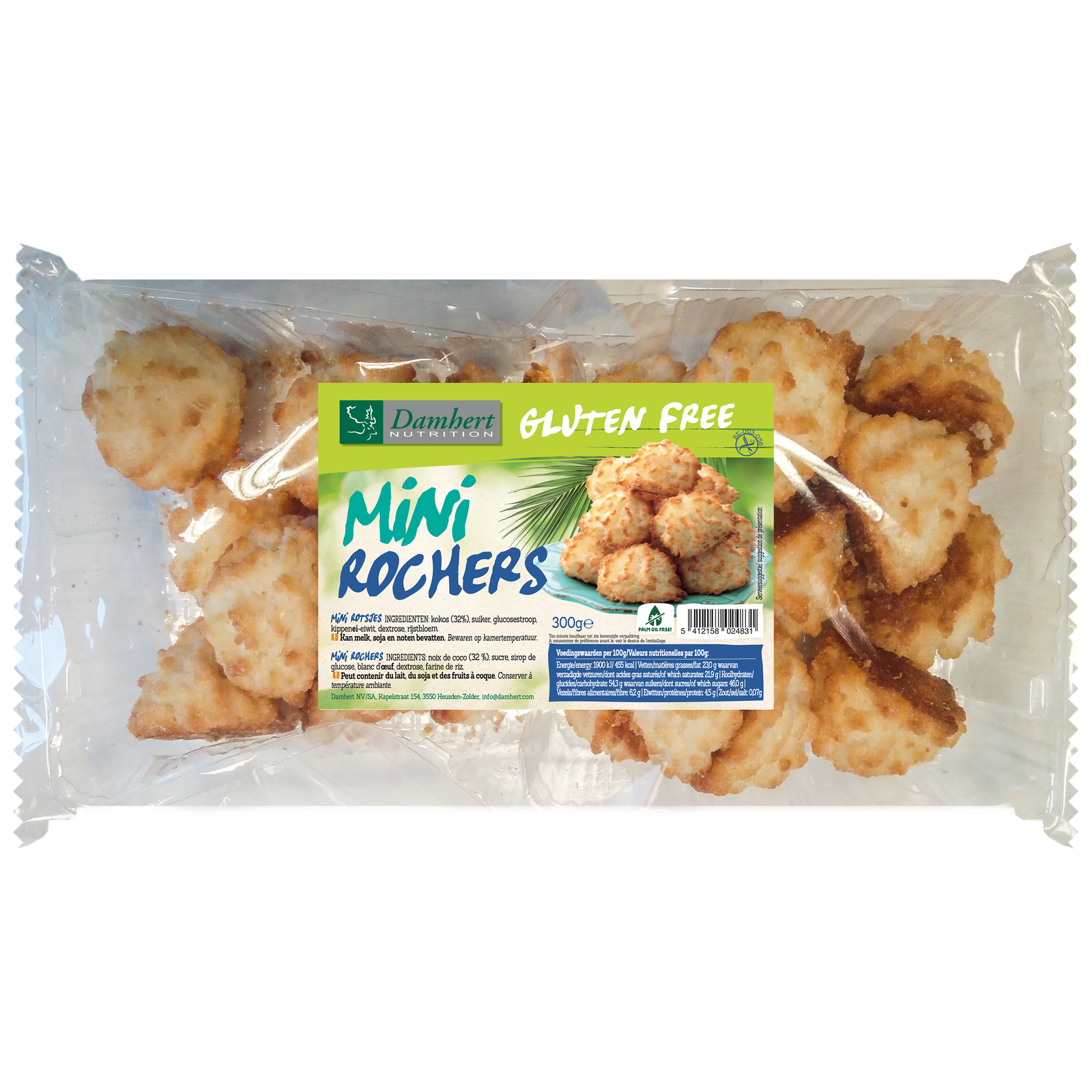 Damhert Gluten Free Mini Rochers afbeelding