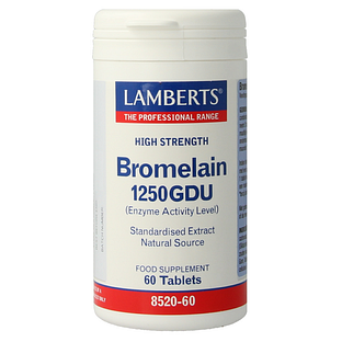 Lamberts Bromelaine 1250GDU Tabletten 60TB Lamberts Bromelaine 1250GDU Tabletten 60TB