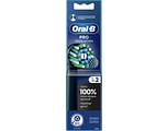 Oral-B Pro Opzetborstels Cross Action Zwart 2ST