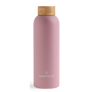 Waterdrop Stalen Fles Pastel Pink Matt 600ml 1ST Waterdrop Stalen Fles Pastel Pink Matt 600ml 1ST