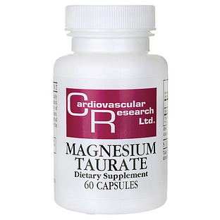 Cardiovascular Research Cardivascular Research Magnesium Tauraat 125mg Capsules 60CP Cardiovascular Research Cardivascular Research Magnesium Tauraat 125mg Capsules 60CP