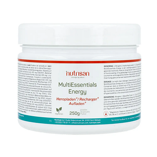 Nutrisan MultiEssential Energy Poeder 250GR Nutrisan MultiEssential Energy Poeder 250GR
