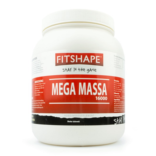 Fitshape Mega Massa 16000 Aardbei 1200GR