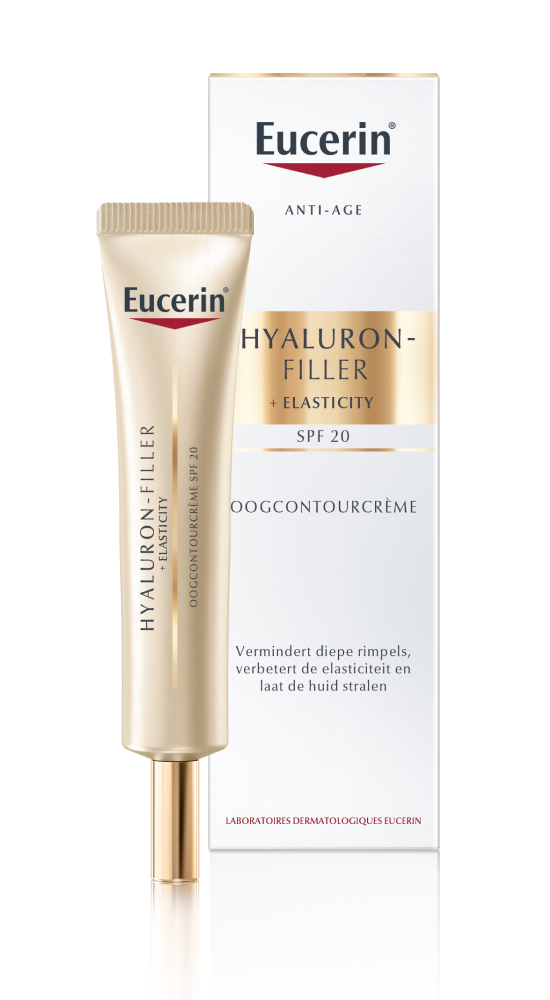 Eucerin Hyaluron-Filler + Elasticity Oogcrème SPF20 afbeelding