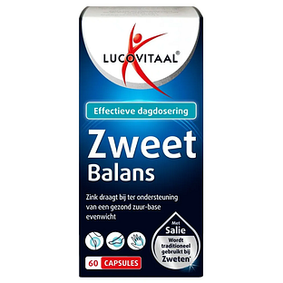 Lucovitaal Zweet Balans Capsules 60CP