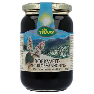 De Traay Boekweit Bloemenhoning 900GR