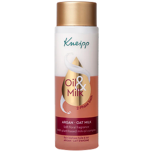 Kneipp Oil & Milk 2-Fasen Bad - Argan Havermelk 100ML Kneipp Oil & Milk 2-Fasen Bad - Argan Havermelk 100ML