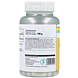 Solaray Betaine HCI 650mg Capsules 100CP Zijkant 2 pot