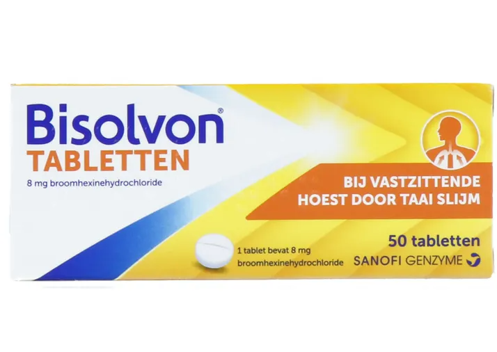 Bisolvon 8mg Tabletten afbeelding