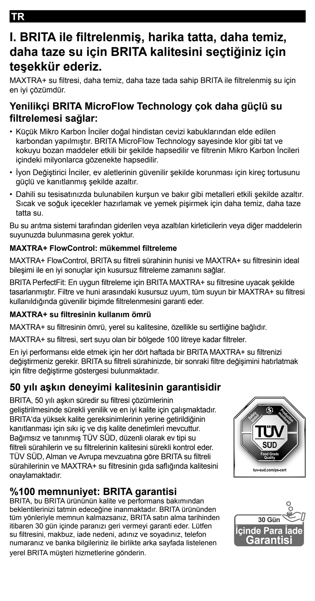Waterfilterkan Marella Blauw XL + 1 Maxtra Filterpatroon afbeelding van document #32, instructions