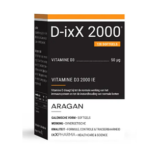 ixX D-ixX 2000 Softgels 120SG ixX D-ixX 2000 Softgels 120SG