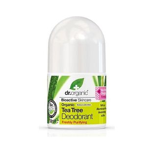 Dr Organic Tea Tree Deodorant Roll-On 50ML Dr Organic Tea Tree Deodorant Roll-On 50ML