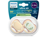 Avent Day & Night Fopspeen 0-6M 2ST