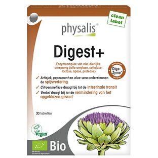 Physalis Digest+ Biologische Tabletten 30TB