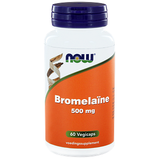 NOW Bromelaïne 500 mg Capsules 60CP