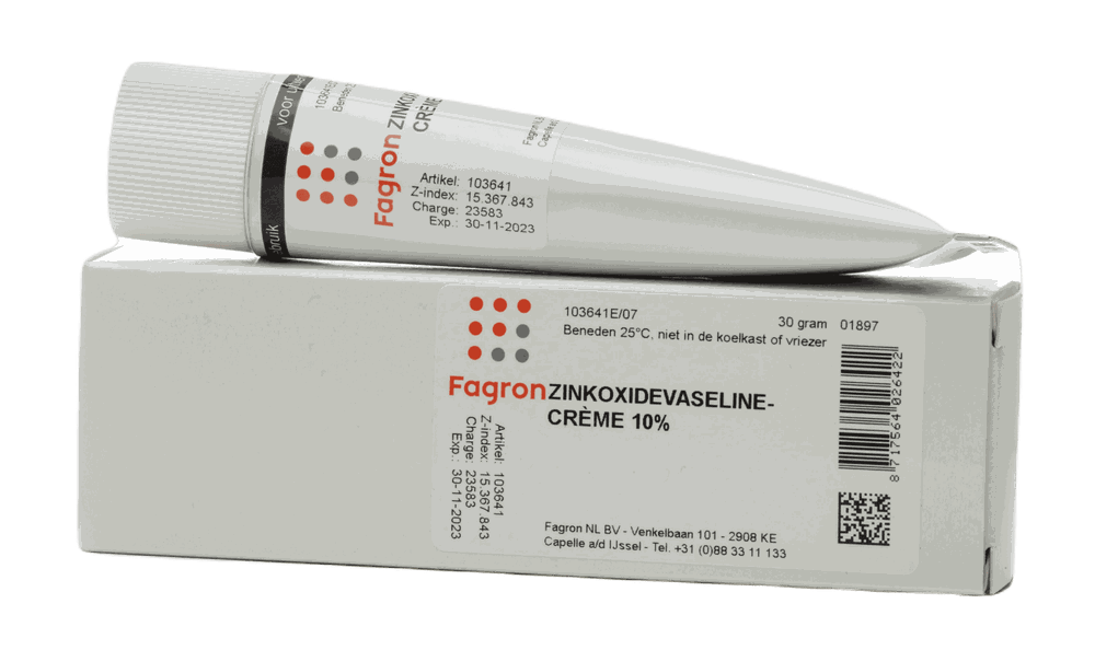 Fagron Zinkoxidevaselinecr&egrave;me 10%