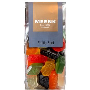 Meenk Fruitig Zoet Winegums 180GR Meenk Fruitig Zoet Winegums 180GR