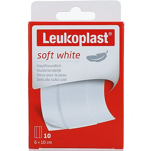 Leukoplast Soft White Wondpleister 10ST