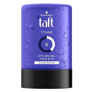 Schwarzkopf Taft Titane Styling Gel Hold 6/15 300ML Schwarzkopf Taft Titane Styling Gel Hold 6/15 300ML