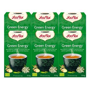 Yogi Tea Green Energy Voordeelverpakking 6x17ST