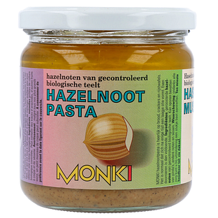 Monki Hazelnootpasta 330GR Monki Hazelnootpasta 330GR