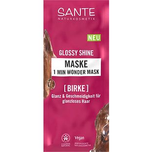 Sante Naturkosmetik Glossy Shine Haarmasker 20ML