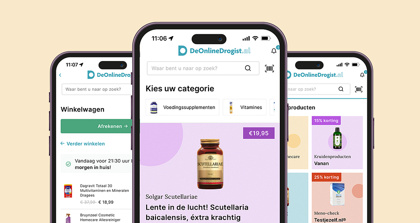 De Online Drogist app De Online Drogist app