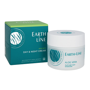 Earth Line E Aloe Vera Dag & Nachtcrème 50ML Earth Line E Aloe Vera Dag & Nachtcrème 50ML