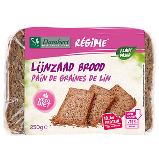 Damhert Low Carb Lijnzaad Brood 250GR