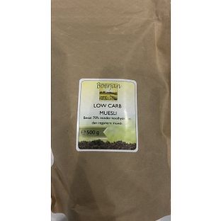 Boerjan Low Carb Muesli 500GR Boerjan Low Carb Muesli 500GR