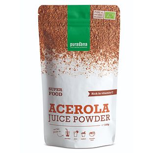 Purasana Vegan Acerola Juice Powder 100GR