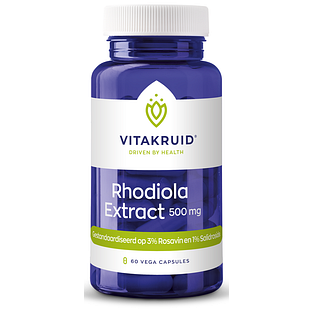 Vitakruid Rhodiola extract 500 mg 3% Rosavin 1% Salidroside 60VCP