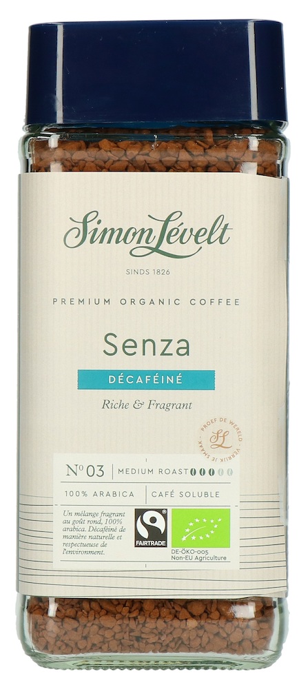 Simon Levelt Senza Cafeïnevrije Oploskoffie afbeelding