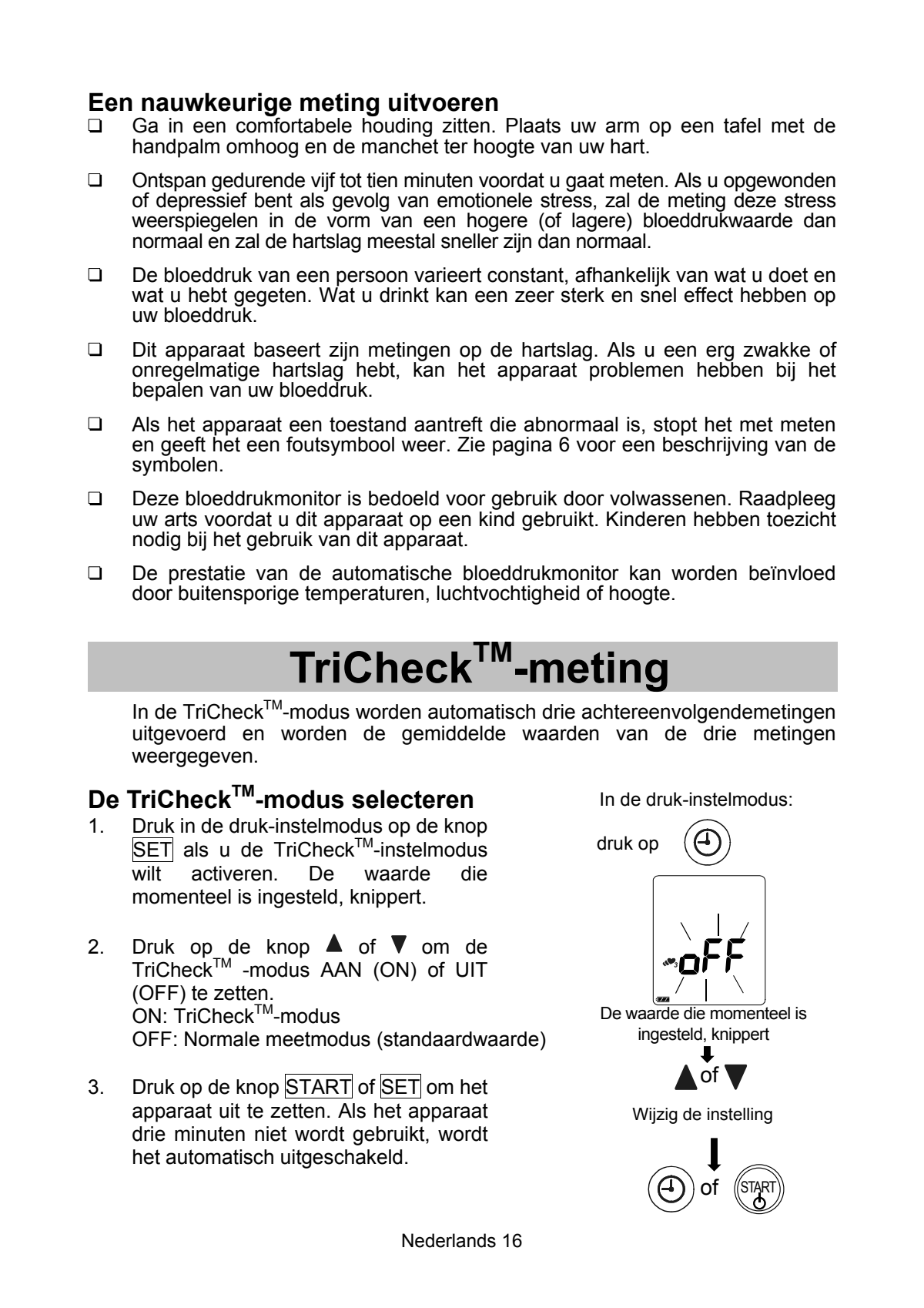 UA-1020-WAF Bovenarm Bloeddrukmeter afbeelding van document #18, instructions