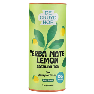 De Cruydhof Cruydhof Thee Yerba Mate Lemon/ Ilex Paraguariensis 20ST