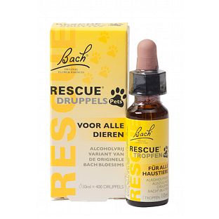 Bach Rescue Pets Voor Alle Dieren 10ML Bach Rescue Pets Voor Alle Dieren 10ML