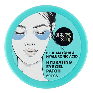 Organic Shop Blue Matcha & Hyaluronic Acid Hydrating Eye Gel Patch 60ST